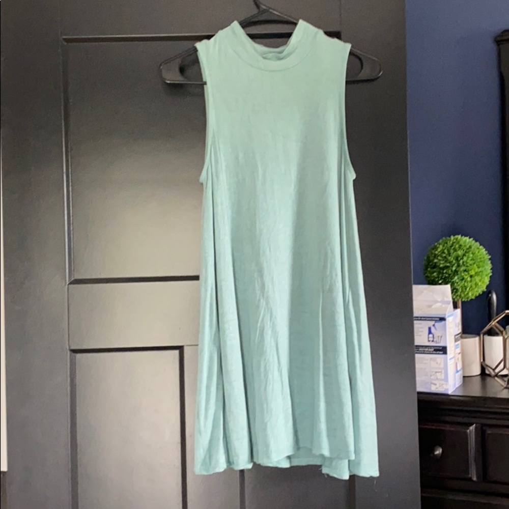 Blue/Green super stretchy, soft dress